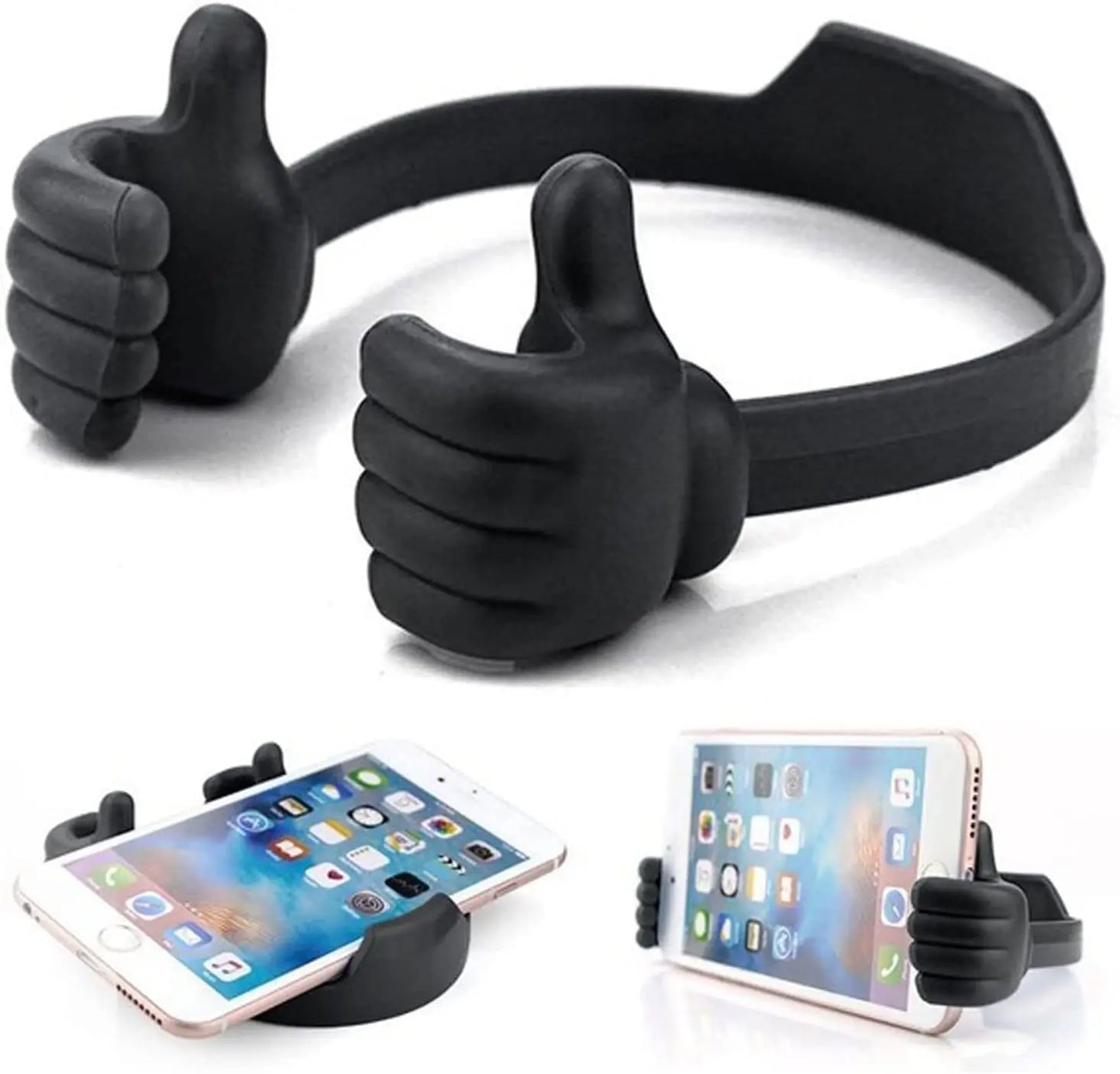 Soporte para celular con forma de pulgar