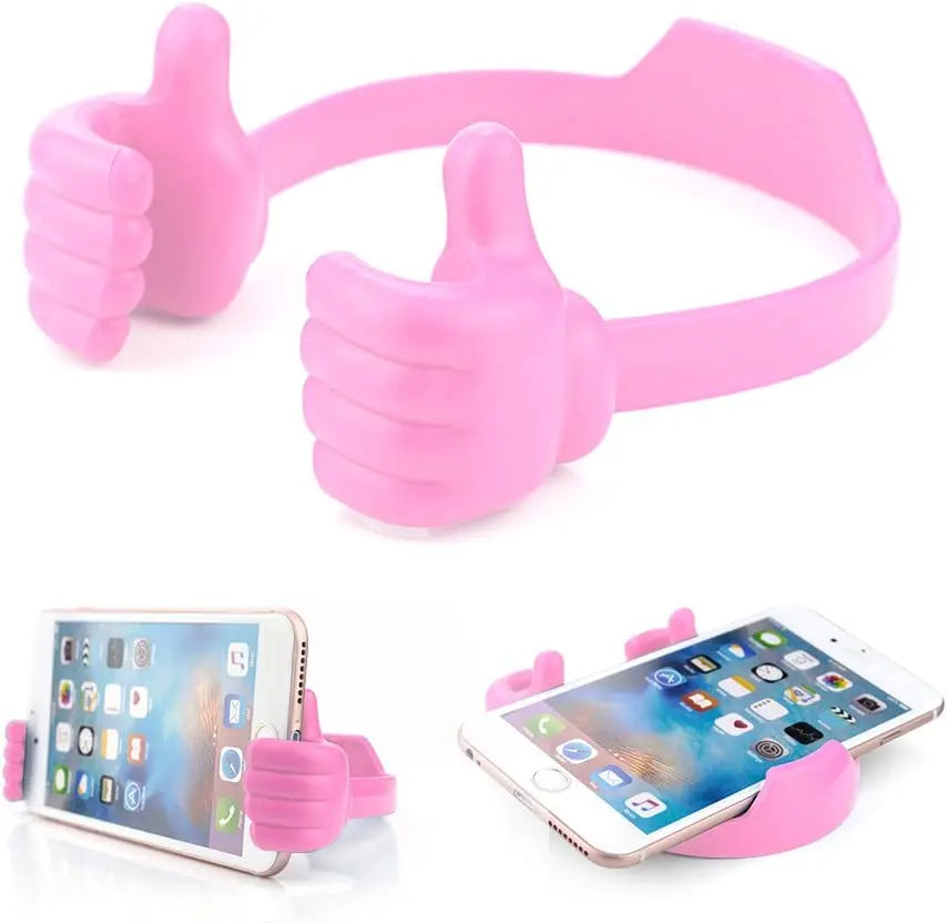 Soporte para celular con forma de pulgar
