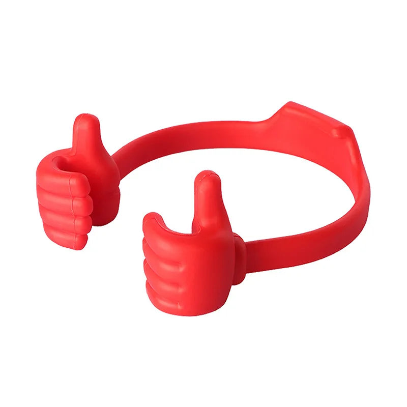 Soporte para celular con forma de pulgar