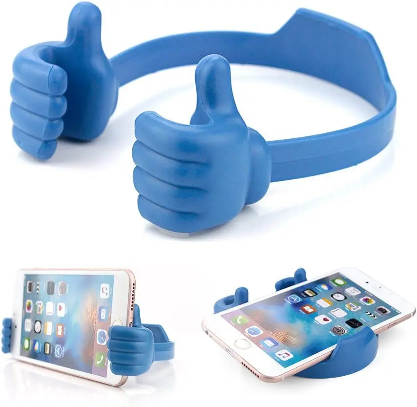 Soporte para celular con forma de pulgar